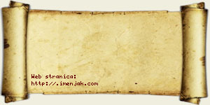 Olga Mečanin vizit kartica